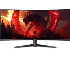 „Acer Nitro XZ3“ (XZ403CKRbmiiphuzx) 39,7 colio 5K žaidimų monitorius, 100,8 cm (39,7"), VA, 1000R lenktas, 180 Hz, 95 % DCI-P3, 2 HDMI, 1 DP, 1 Type-C