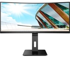 Monitorius AOC CU34P2A 34 colių VA lenktas 3440x1440 H/A 150mm 100hz FreeSync Premium ULTRAWIDE USB HOB GARSIAKARIAI DPx1 HDMIx2 VESA 100x100 PRO LINE