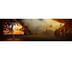 Monitorius AOC G4 C27G4Z2 monitorius komputerowy 68,6 cm (27") 1920 x 1080 px Full HD LCD Juodas, Raudona