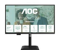 Monitorius AOC Q27P4CV - 120 Hz | QHD | IPS | 27 colių | USB-C PD96W