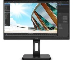 AOC U27P2 27inch UHD 4K Monitorius USB VGA DVI HDMI