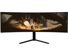 Monitorius Arozzi Nova | 49 " | VA | 32:9 | 165 Hz | 4 ms | 5120 x 1440 pikselių | 350 cd/m² | HDMI jungtys quantity 2 | Juodas