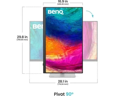 BENQ PD3226G 32? 4K IPS, 95% P3, USB C, PD90W THUNDERBOLT 4 DESIGNER MONITORIUS