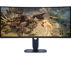 Monitorius Dell | Alienware AW3425DWM | 34 " | VA | WQHD | 21:9 | 180 Hz | 1 ms | 3440 x 1440 pikselių | 400 cd/m² | HDMI jungtys quantity 2 | Garantija 36 mėn.