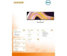 Monitorius Dell UltraSharp U4924DW 5K (210-BGTX)