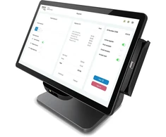 Stacionarus kompiuteris Monitorius Elotouch Elo Touch Solutions monitorius POS 39,6 cm (15.6'') 1920 x 1080 px Full HD LED Ekran dotykowy (E850312)