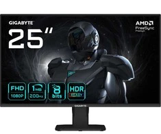 Monitorius Gigabyte | GS25F2 EK | 25 " | IPS | FHD | 200 Hz | 1 ms | 1920 x 1080 pikselių | 300 cd/m² | HDMI jungtys quantity 2