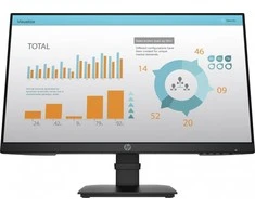 „Hewlett Packard“ (HP) „HP ProDisplay P24 G4 FHD“ monitorius – 23,8 colio 1920 x 1080 FHD AG, IPS, „DisplayPort/HDMI/VGA“, 3 jungtys
