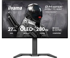 Monitorius iiyama G-Master GOB2701QSC-B1 Titan Falcon Tandem OLED
