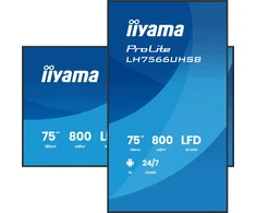 Monitorius iiyama ProLite LH7566UHSB-B1AG