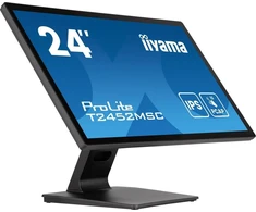 iiyama ProLite T2452MSC-B2AG monitorius komputerowy 61 cm (24") 1920 x 1080 px Full HD LED Ekran dotykowy Juodas