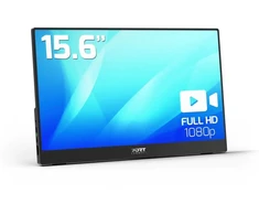 Monitorius „Port Designs PORT CONNECT Nomad“ ekranas, „Full HD LCD“, 15,6 colio