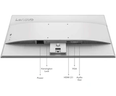 Monitorius Lenovo L24-46 23.8" FHD 165Hz 300 nits HDMI VGA Cloud Pilkas