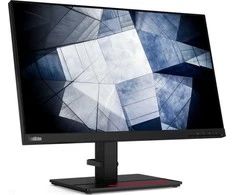 Monitorius Lenovo ThinkVision P24h-2L LED ekranas 60.5 cm (23.8") 2560 x 1440 pikselių Quad HD Juodas