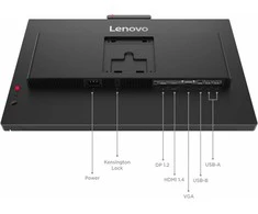 Monitorius Lenovo | ThinkVision T27QD-4v | 27 " | IPS | 16:9 | 120 Hz | 4 ms | 2560 x 1440 pikselių | 350 cd/m² | HDMI jungtys quantity 1 | Eclipse Juodas