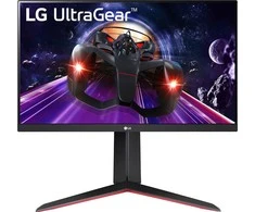 Monitorius LG 24GN65R-B 23,8 colio FHD IPS 300cd/m2 1ms 144Hz HDMI DP