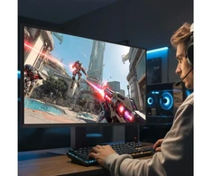 Monitorius LG UltraGear Evo AI 27GM950B-B - 330Hz QHD | 165Hz 5K | Hyper Mini LED IPS | 27" | HDR1000 | USB-C PD90W