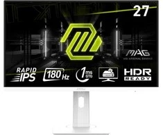Gaming Monitorius MSI MAG 274PFWDE - 27" FHD 180Hz 1ms - Baltas