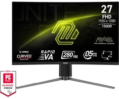 Monitorius MSI MAG 276CPXF - 27" | Rapid VA Curve 1500R | Full HD | 0.5ms | 280Hz