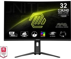 Monitorius MSI MAG 321CUP - 165Hz | 4K | 31.5'' | QD OLED | 0.03ms