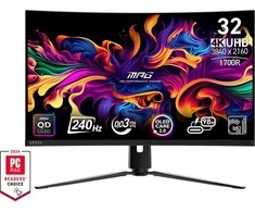 Monitorius MSI MPG 321CURX - 240Hz | 4K | 32'' | QD OLED | 0.03ms