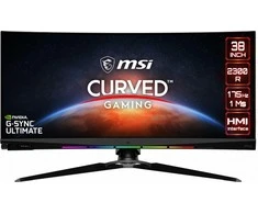 Monitorius MSI Optix MEG381CQR Plus 37,5 colio IPS QHD+ Curved 2300R 21:9 450cd/m2 1ms 175Hz HDMI2.0x2 DP HUB USB