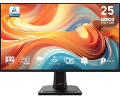 Monitorius MSI PRO MP251 E14L / 24,5″ (62,2 cm) / 1920 X 1080 / 144 Hz / 1 ms
