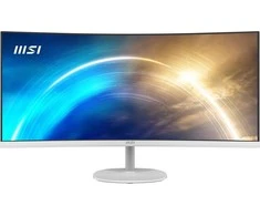 Monitorius MSI PRO MP341CQW | 3440 × 1440 | 100 Hz | 34" | Baltas