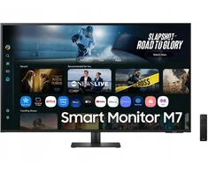 Monitorius Samsung „Smart M7 LS43FM700UUXDU“ – 43 colių | 4K | Išmanusis dirbtinis intelektas