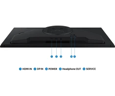 Monitorius Samsung | Odyssey QHD G5 G50F | 27 " | IPS | QHD | 16:9 | 180 Hz | 1 ms | 2560 x 1440 pikselių | 300 cd/m² | HDMI jungtys quantity 1 | Juodas