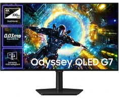 Žaidimų monitorius Samsung Odyssey OLED G7 G73SH, 32" 4K UHD (3840x2160) OLED, 165Hz, 0.03ms, HDR True Black 400, FreeSync Premium Pro