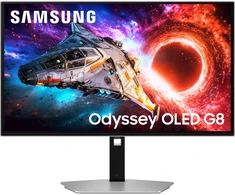 Monitorius Samsung Odyssey OLED G8 LS27HG800SUXEN - 240Hz | 4K | QD-OLED | 27" | DP 2.1 | USB-C PD98W