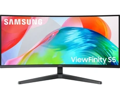 Monitorius Samsung S55GH monitorius komputerowy 86,4 cm (34'') 3440 x 1440 px UltraWide Quad HD LCD Juodas (LS34H550GAUXEN)