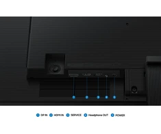 Monitorius Samsung S70H komputerowy 81,3 cm (32") 3840 x 2160 px 4K Ultra HD LCD Juodas