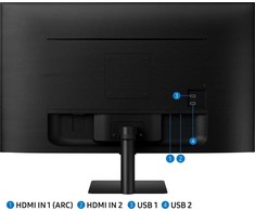 Monitorius - Samsung Išmanusis Monitorius M5 M50D 27" Full HD Juodas