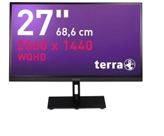 Wortmann Monitorius Technologia Dotyku TERRA LCD/LED 2771W PV 2K IPS juodas HDMI/DP/USB-C (3030266)