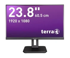 Monitorius TERRA LCD/LED 2448W PV V4 (23,8") juodas HDMI/DP/USB-C GREENLINE PLUS
