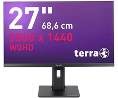 Monitorius Technologia Dotyku TERRA monitorius komputerowy 68,6 cm (27'') 2560 x 1440 px Wide Quad HD LED Juodas (3030268)