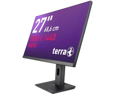 Monitorius Technologia Dotyku TERRA monitorius komputerowy 68,6 cm (27'') 2560 x 1440 px Wide Quad HD LED Juodas (3030268)
