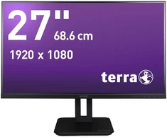Monitorius Wortmann AG TERRA LCD/LED 2748W PV V4 IPS juodas HDMI/DP/USB-C (3030264)