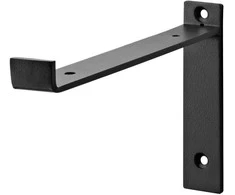 Lentynos laikiklis Dolle Lip, 200×130 mm, juoda
