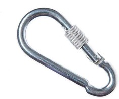 Haushalt Monroe MOUNTING CARABINER 10X100 MM ZP WITH NU
