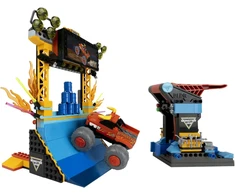 BLDR Monster Jam Building Set Crash and Rebuild Playset