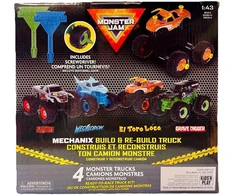 Monster Jam Mechanix 1:43 kokoamisauto