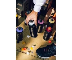 Dažų purškikliai Montana Hardcore, trademarks, oranžiniai, 0,4 l