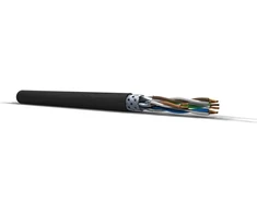 Montis Prievado laidas, Cat.7, S/FTP, CCA, juodas, 30 m (MT227-30)
