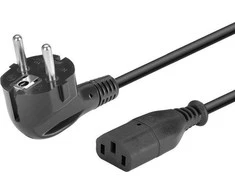 Montis Kompiuterio kabelis 0,75mm + Uni- Schuko kištukas 1.5m POLSKI PRODUKTAS Montis MT098- 1, 5