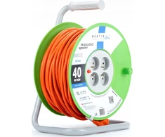 Montis Reel ilgintuvas MT104-40 4x2p+Z 16A 3680W 3x1.5 40m Montis oranžinis