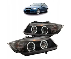 „Moog“ BMW 3 E90 E91 priekiniai juodi CCFL žibintai
