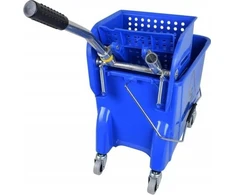 Mop CleanPRO 394641 - Cleanpro Kentucky Vežimėlis jednowiaderkowy su prasą 20L, mėlyna
